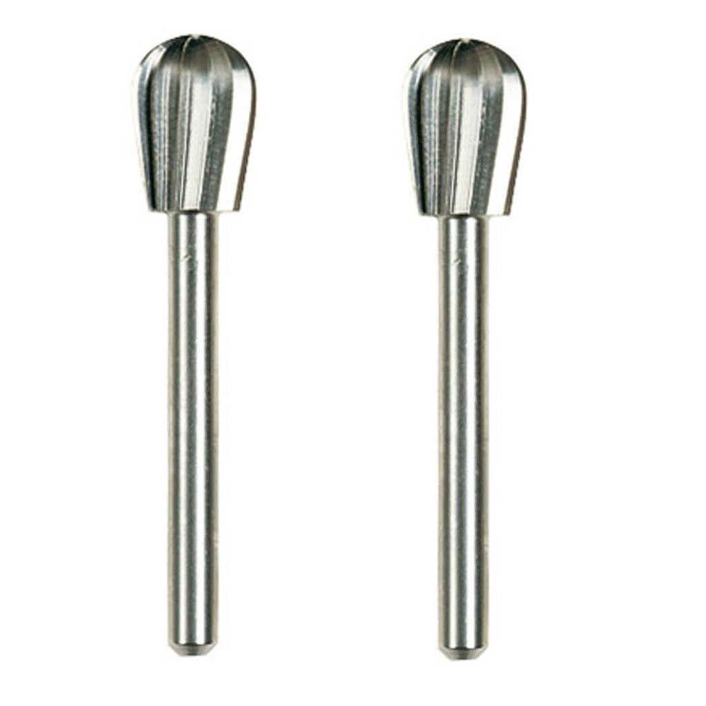Lot de 2 fraise haute vitesse en acier rapide 134 Dremel