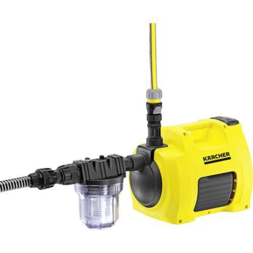 Pompe d'arrosage de surface jusqu'à 800 m² 1000W + Kit Aspiration - BP 4 Garden Set Karcher