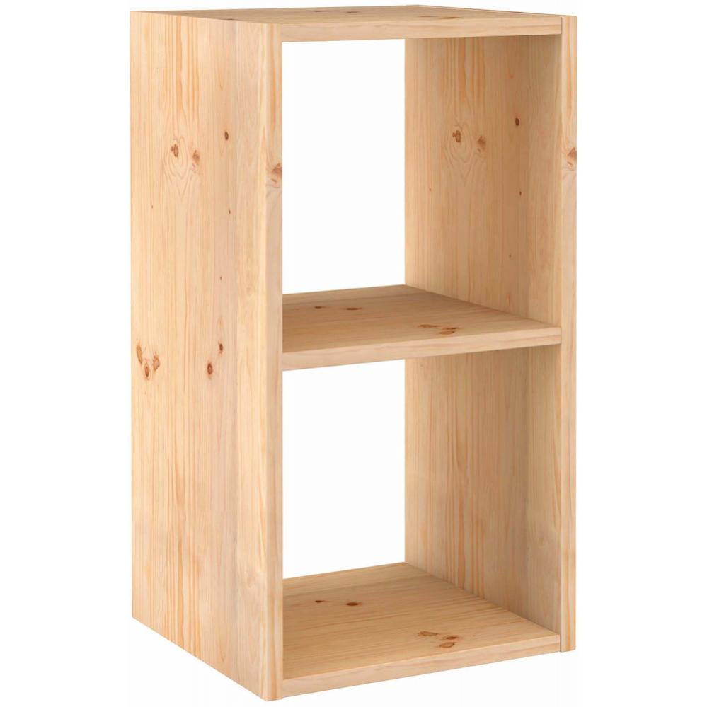 Étagère modulaire en pin massif Dinamic 2 tablettes Astigarraga