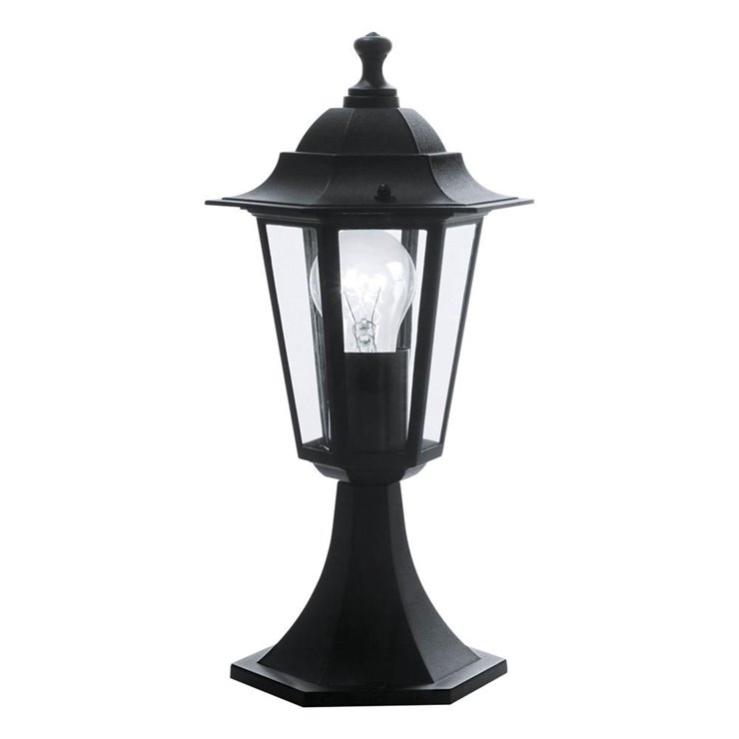 Laterna-borne D'extérieur Métal & Verre H38,5cm Noir Eglo