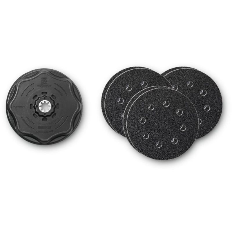 Set plateau de ponçage diamètre 115 mm - FEIN - 63806195210