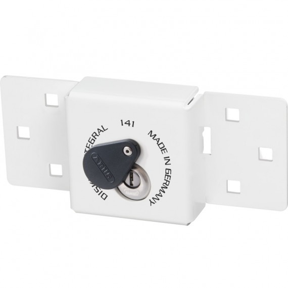 Pack Antivol Abus Porte-cadenas 141/200 Et Cadenas 26/70 Couleur - Blanc
