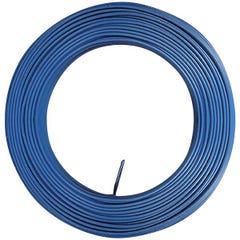 Cable H07VU 1x2.5 100m bleu ELECTRALINE