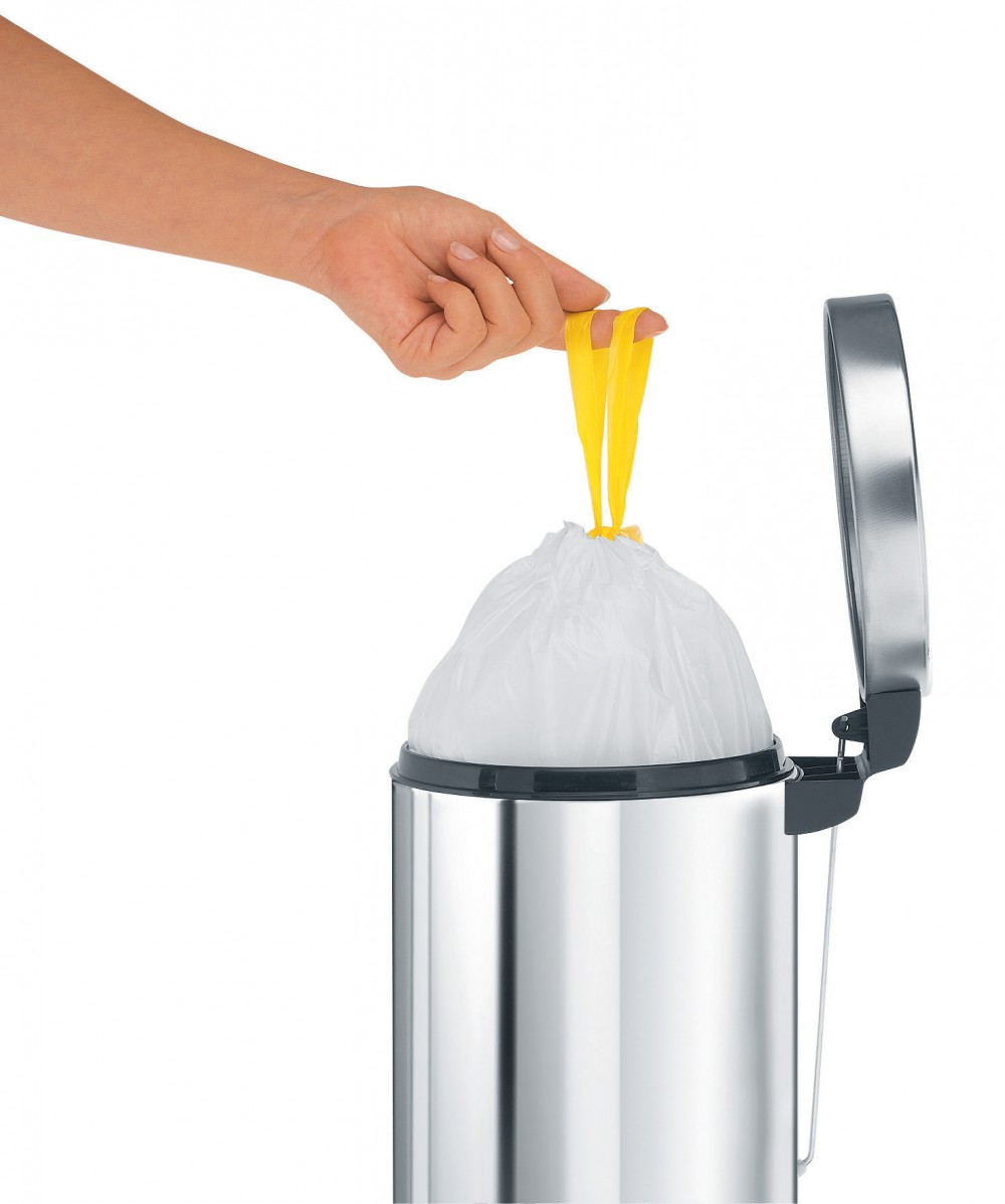 Sacs-poubelle de salle de bains 3 l blanc BRABANTIA