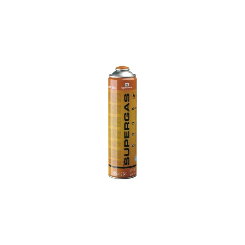 Cartouche gaz 330g Butane propane mix 600ml Kemper Bonbonne gaz universelle valve 7/16