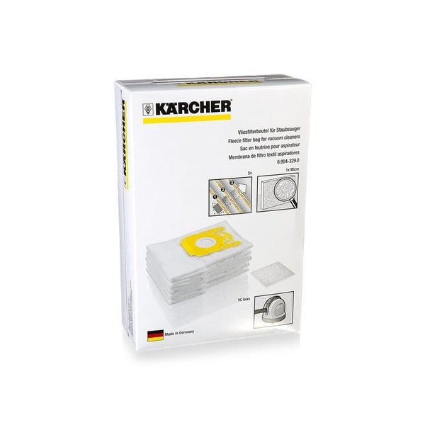5 Sacs sachet filtre ouate pour VC6 Karcher ❘ Bricoman