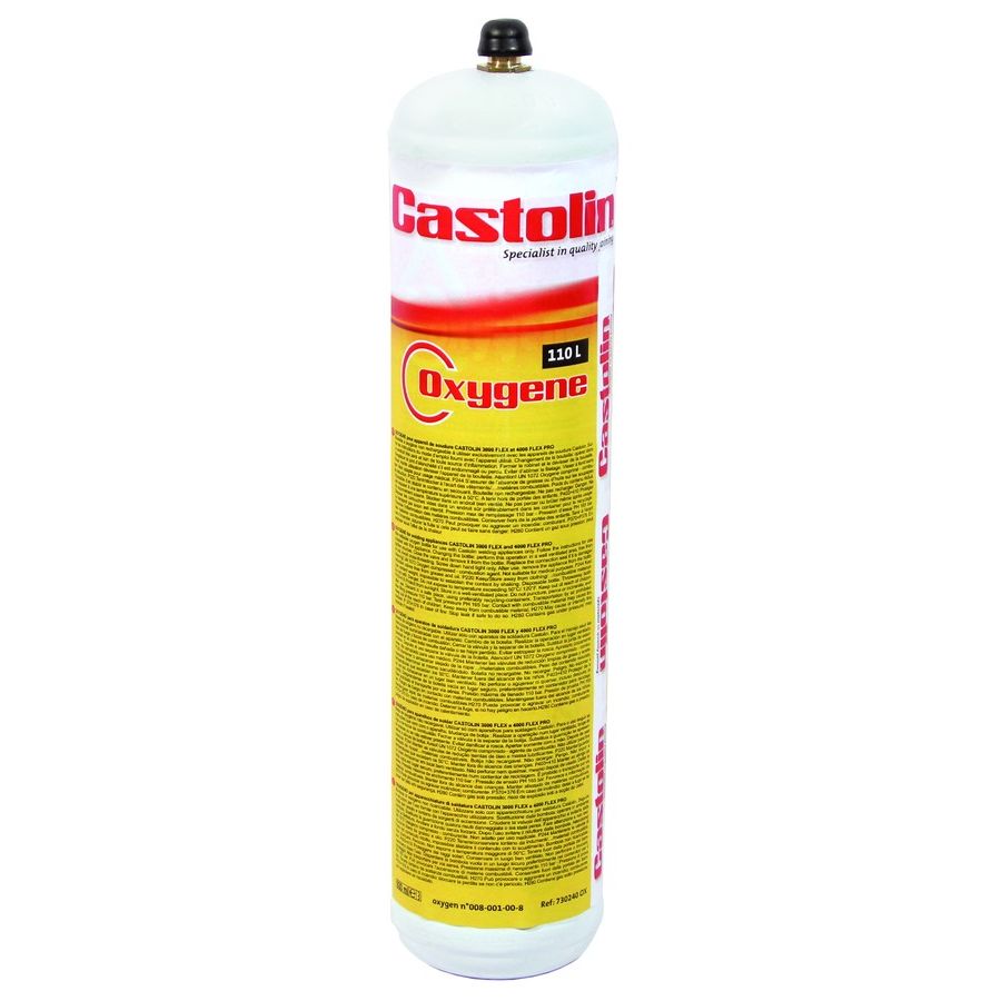 Cartouche d'oxygène 110L non rechargable 110bars - CASTOLIN - 73024 0 OX