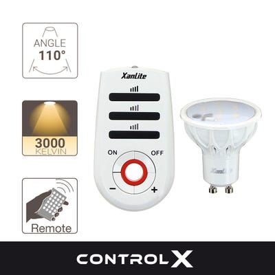 Ampoule LED spot, culot GU10, 3,4W cons. (35W eq.), lumière blanc chaud 2
