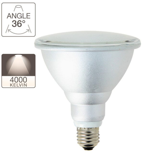 Xanlite - Ampoule LED PAR38, culot E27, 15W cons. (135W eq.), lumière blanc neutre - ALPAR38 4