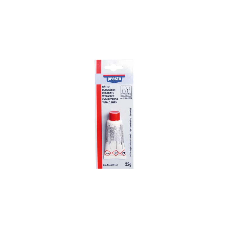 Durcisseur 25 g, rouge Bli (Par 12)