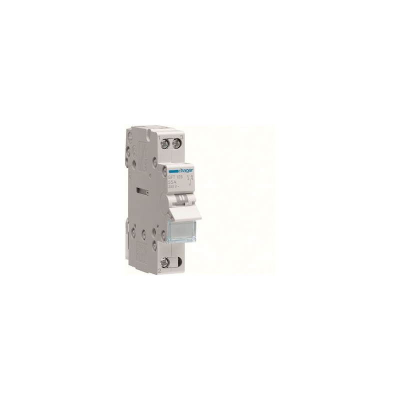 Inverseur modulaire 1 pôle 25A point commun amont I0II