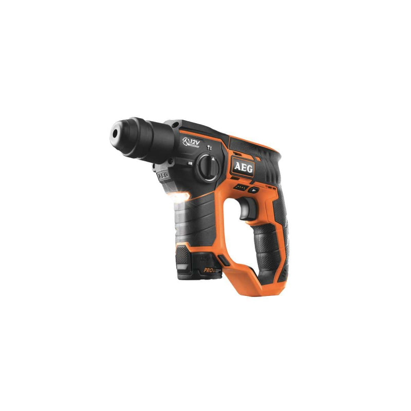 Perforateur AEG 12V SDSPLUS Li-ion - 2 batteries 2.0Ah - 1 chargeur 40min - BBH 12 LI-202C
