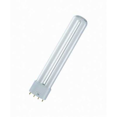 ampoule fluocompacte - osram dulux l lumilux - 18 watts - 2g11 - 2700k