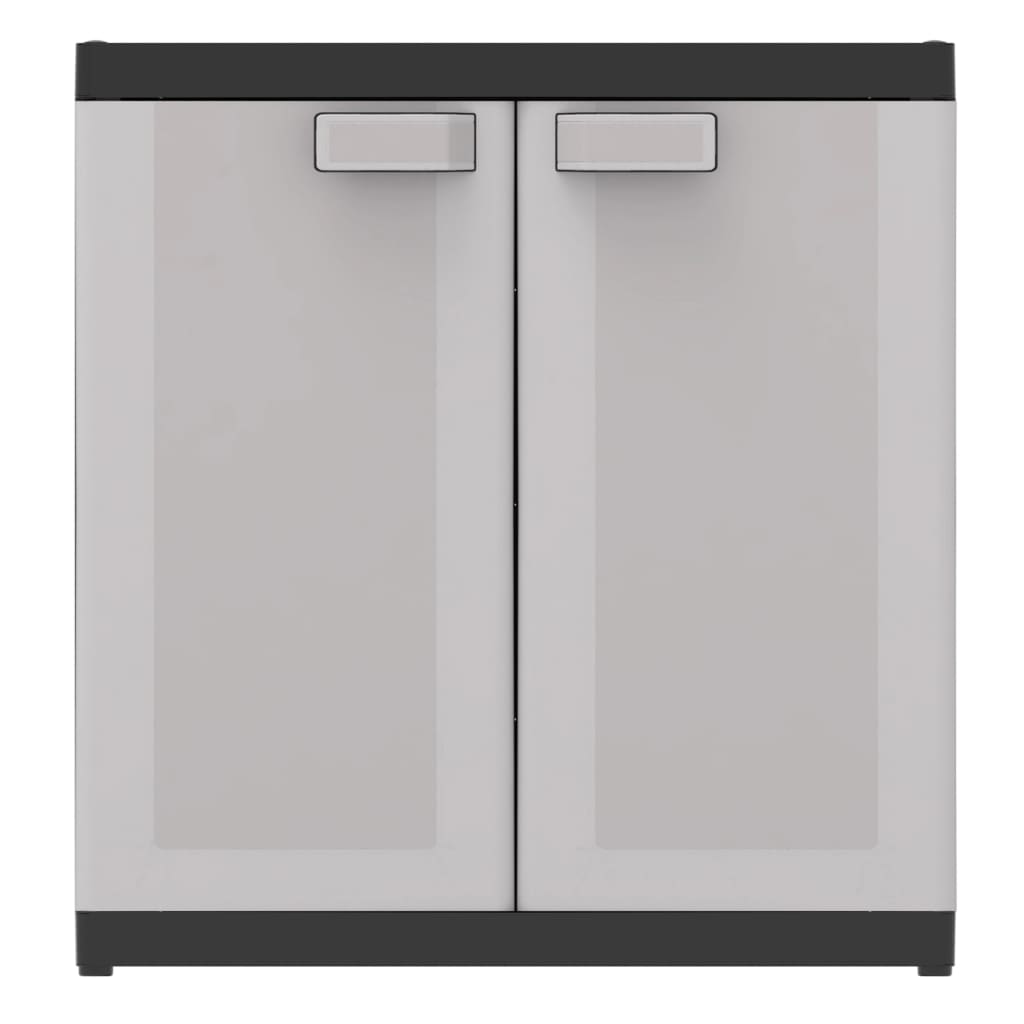 KETER | ARMOIRE BASSE LOGICO XL, Noir / Gris, 89 x 54 x 93 cm 6