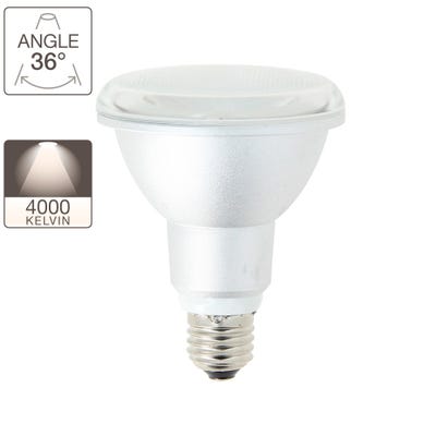 Ampoule LED PAR30, culot E27, 10W cons. (85W eq.), lumière blanc neutre