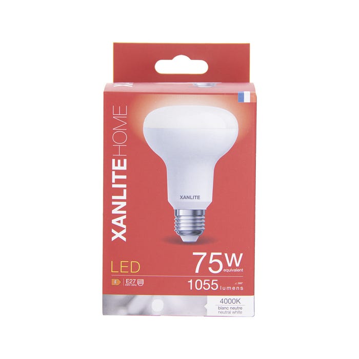 Xanlite - Ampoule LED R80, culot E27, 11,5W cons. (75W eq.), lumière blanc neutre - ALR80CW 4
