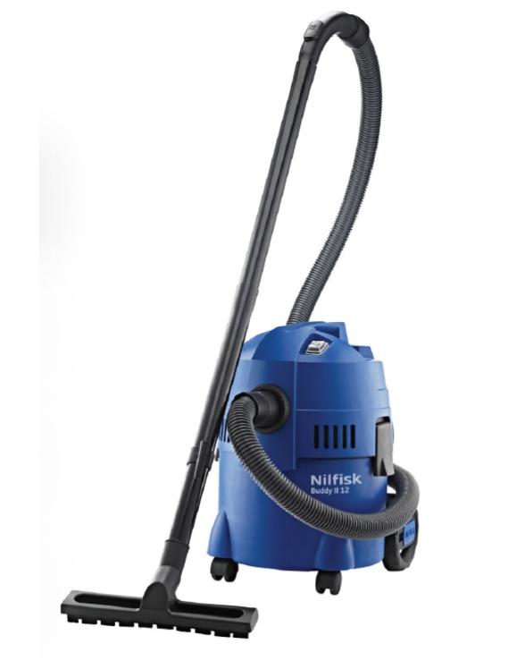 Aspirateur eau et poussières 1000W 20 kPa 60L/s réservoir 12 L + 2 accessoires BUDDY II 12 Nilfisk