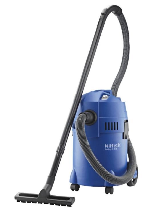 Aspirateur eau et poussières 1000W 20 kPa 60L/s réservoir 18 L + 4 accessoires BUDDY II 18 T Nilfisk
