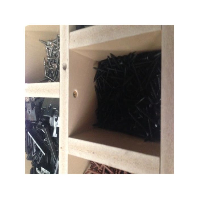 Panneau fibre composite plat et lisse Beige, E : 5 mm, l : 40 cm, L : 80 cm, Surface couverte en m² - 0.32 3