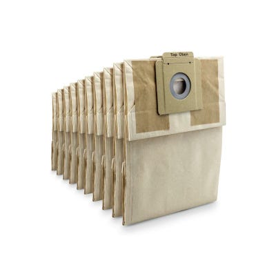 Sac filtrant papier T 12/1 pack de 10 - KÄRCHER - 69043120 1