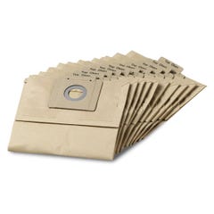 Sac filtrant papier T 12/1 pack de 10 - KÄRCHER - 69043120 0