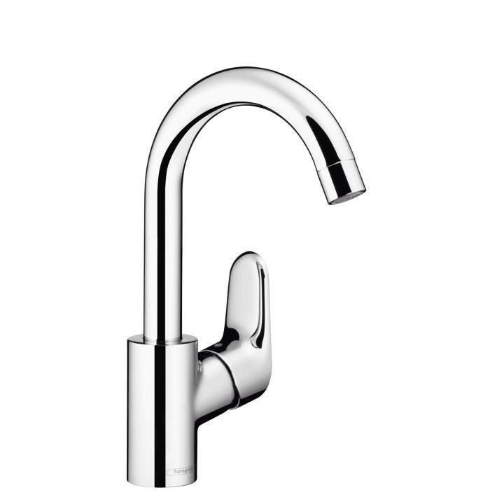 Hansgrohe Robinet Mitigeur Lavabo Ecos Swive - Corps Orientable Chrome 0