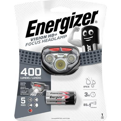 Lampe frontale LED Energizer Vision HD+ Focus à pile(s) 50 h 2
