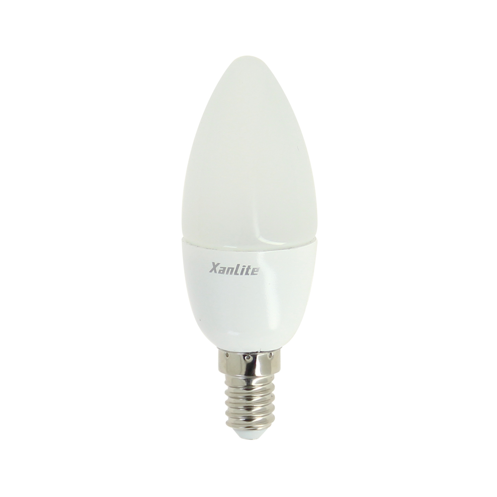 Ampoule LED flamme, culot E14, 6W cons. (40W eq.), CCT température de lumière variable 2700k - 6000k