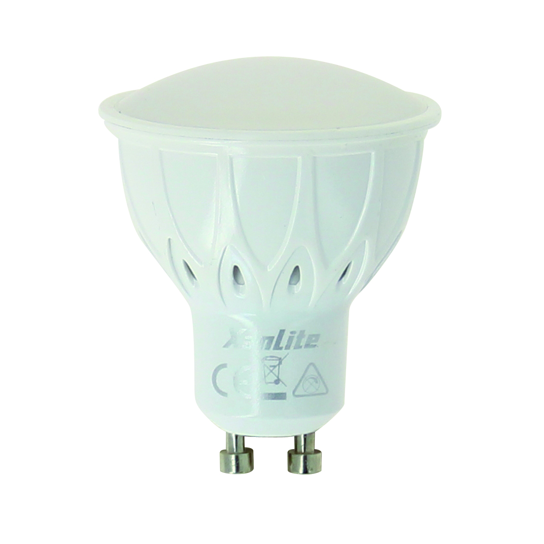 Xanlite Ampoule Led Spot, Culot Gu10, 5w Cons. (50w Eq.), Intensité Lumineuse Automatique