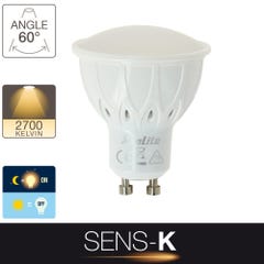 Ampoule LED spot, culot GU10, 5W cons. (50W eq.), intensité lumineuse automatique 2