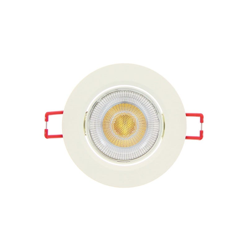 Xanlite - Spot Encastrable LED Intégré - Orientable - cons. 4,5W (eq. 50W) - 345 lumens - Blanc neutre - SEL345CW 4