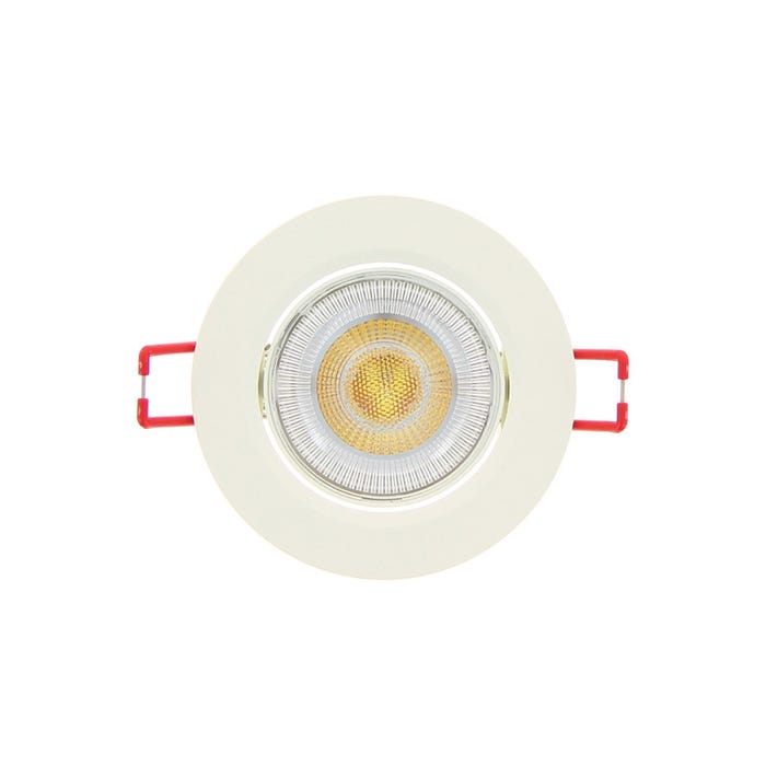 Xanlite - Spot Encastrable LED Intégré - Orientable - cons. 4,5W (eq. 50W) - 345 lumens - Blanc neutre - SEL345CW 4