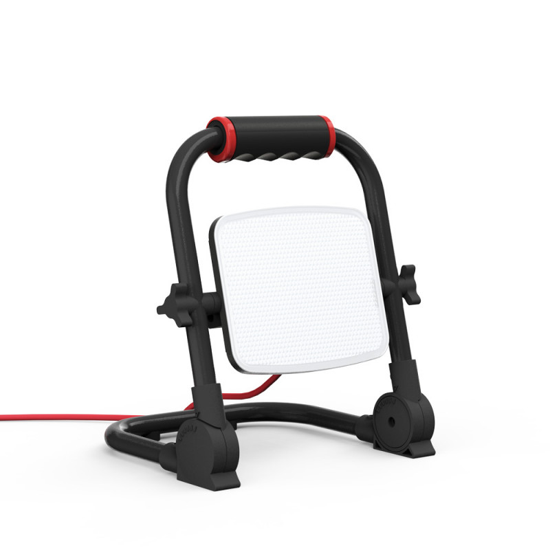Xanlite - Projecteur de Chantier LED Filaire, Tête Pivotante, 30 W, 2100 Lumens - PR30WF