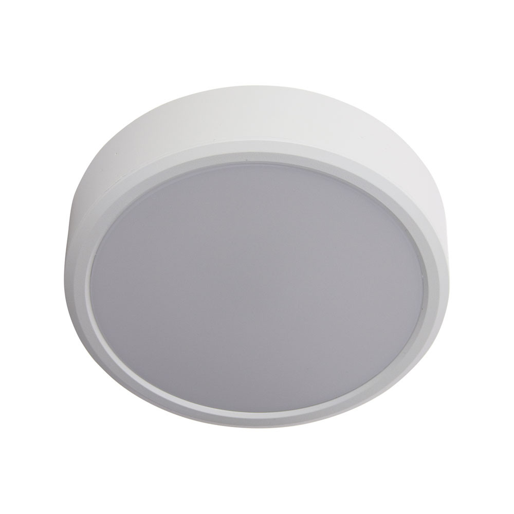 Plafonnier LED Rond - Double fixation - cons. 12W - 1450 lumens - Blanc neutre