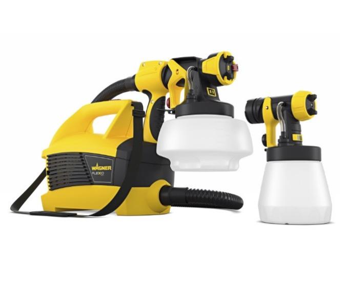 Pistolet à peinture murale laque et lasure 1800ml 630W Wagner