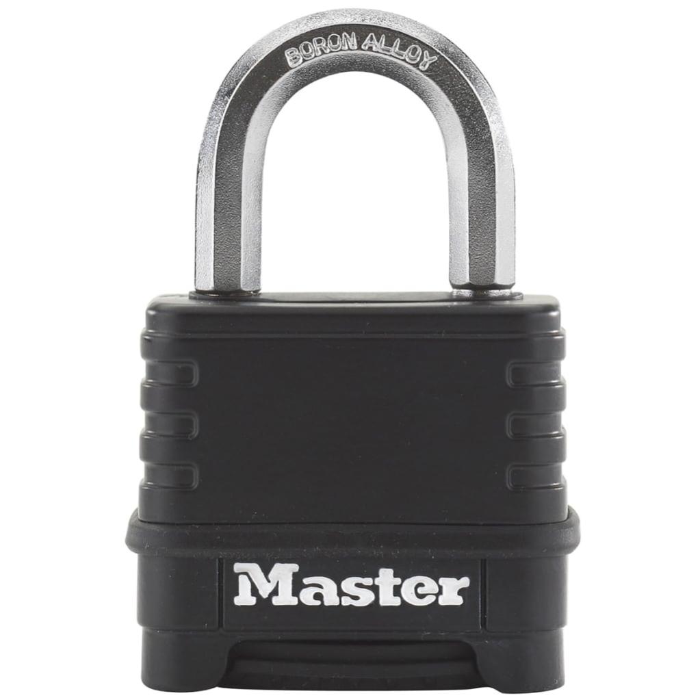 Cadenas à combinaison Excell Zinc 57 mm Noir M178EURD Master Lock
