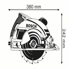 Bosch – Scie circulaire Pro 190mm 1400W – GKS 190 Bosch Professional 7