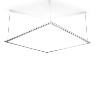 Plafonnier LED carré - cons. 42W - 3300 lumens - Blanc neutre - 3 modes de fixation 0