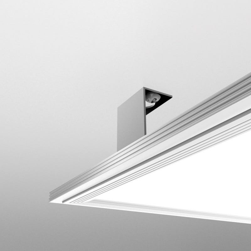 Xanlite - Plafonnier LED rectangulaire - cons. 42W - 3300 lumens - Blanc neutre - Extra plat - PA3000RNW 3