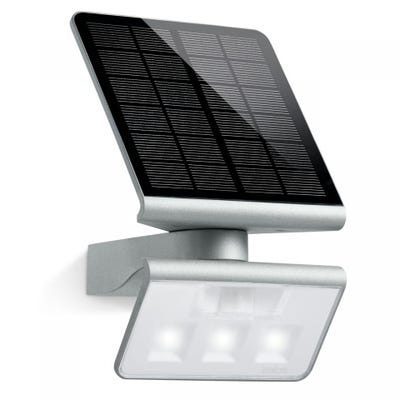 STEINEL Applique solaire LED intégrée avec détecteur XSolar L-S argent