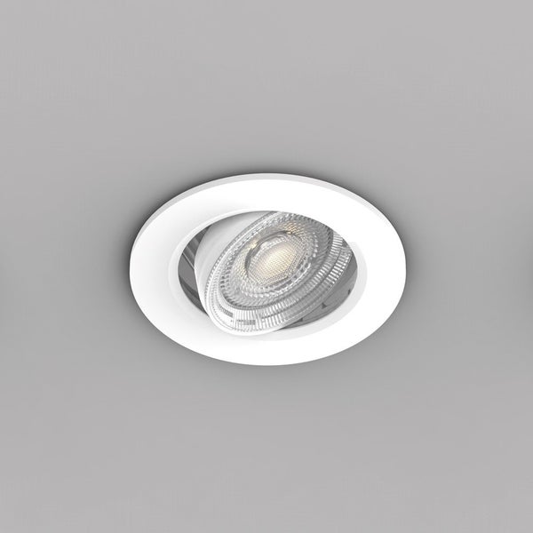 Spot Encastrable LED Intégré - Dimmable par switch - Orientable - cons. 6W (eq. 50W) - 400 lumens - Blanc chaud 3