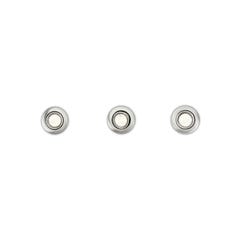Set de 3 anneaux encastrables inclinables PHILIPS - GU10 - 9 cm - chrome mat - 93513