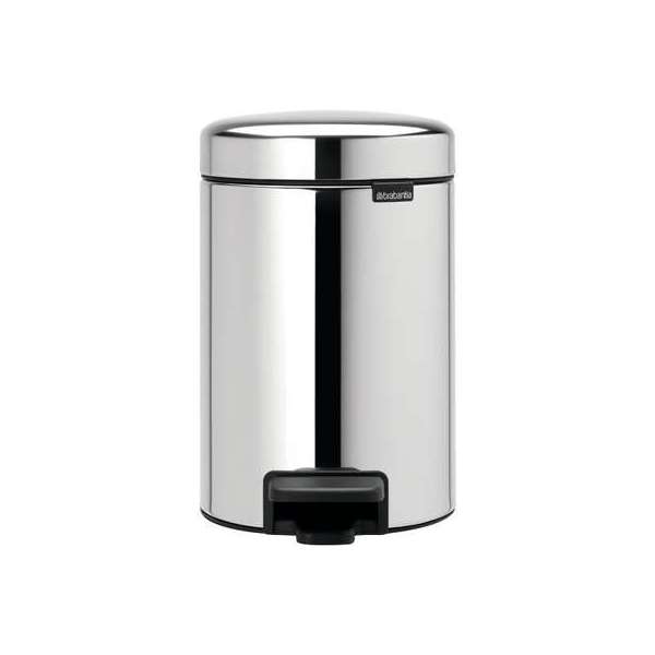 Poubelle à pédale - 3 L - Acier Brillant - Brabantia