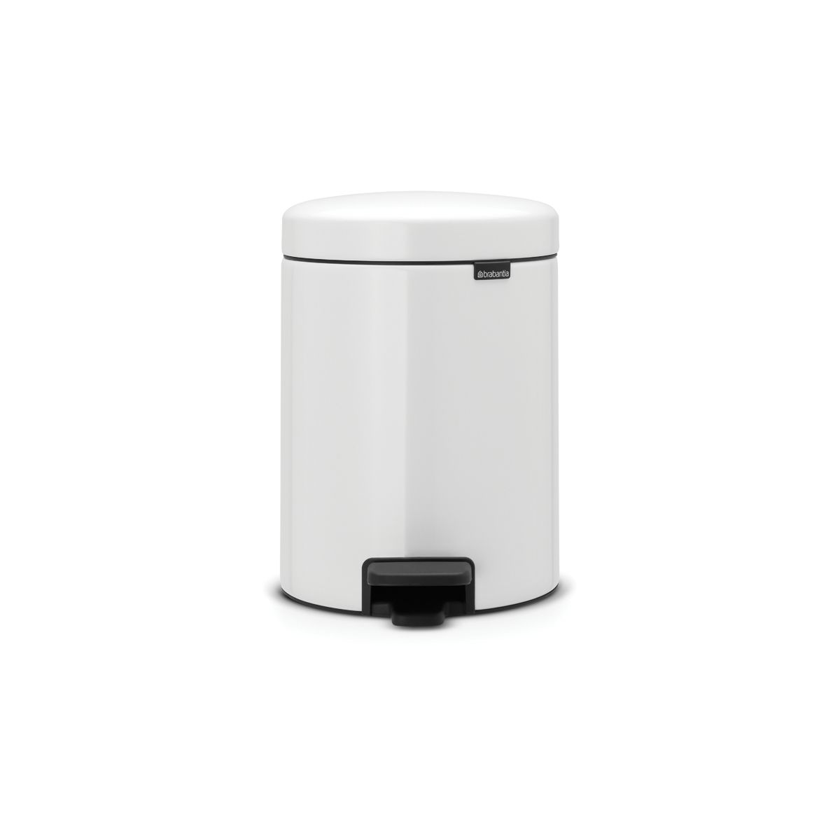Poubelle manuelle BRABANTIA Newlcon 5L White A pedale