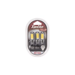 Xanlite - Pack de 3 ampoules RetroLED Caspule, culot G9, 2,6W cons. (20W eq.), 200 lumens, lumière blanc neutre - PACK3ALG9200CW 2