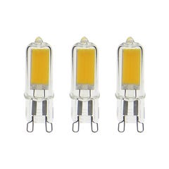 Xanlite - Pack de 3 ampoules RetroLED Caspule, culot G9, 2,6W cons. (20W eq.), 200 lumens, lumière blanc neutre - PACK3ALG9200CW 0
