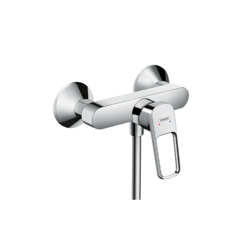 Hansgrohe Logis Loop Mitigeur de douche avec levier, cartouche en céramique, Chrome (71247000)