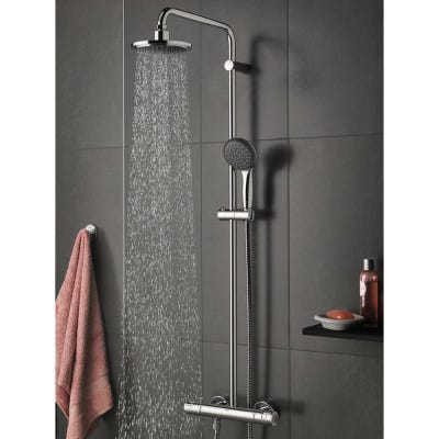 SERIES SPECIFIC Noir mat Douchettes et systèmes de douche: Garniture de  douche sans douchette