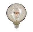 Xanlite - Ampoule LED G125, culot E27, 4W cons. (24W eq.), lumière blanc chaud - RFDE400B125AT