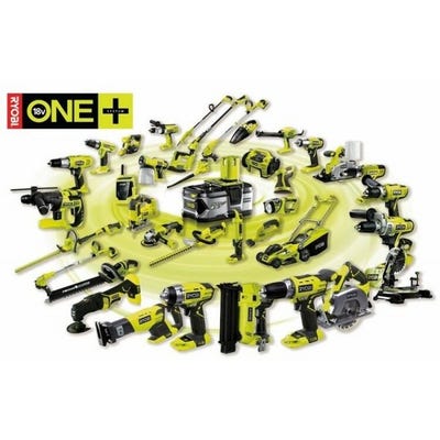 Meuleuse d'angle RYOBI 18V OnePlus R18AG-140S - Batterie Lithium-ion 4.0 Ah  - Chargeur - Meuleuses - Achat & prix